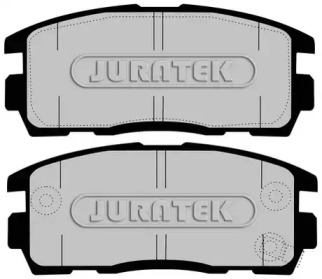 Комплект тормозных колодок (JURATEK: JCP127)