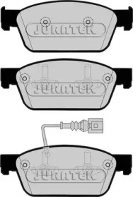 Комплект тормозных колодок (JURATEK: JCP8043)