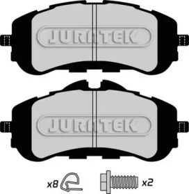 Комплект тормозных колодок (JURATEK: JCP8097)