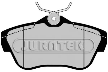 Комплект тормозных колодок (JURATEK: JCP148)