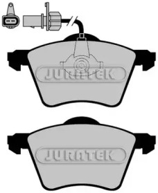 Комплект тормозных колодок (JURATEK: JCP1484)