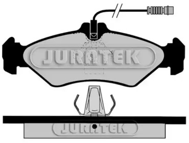 Комплект тормозных колодок (JURATEK: JCP1039)