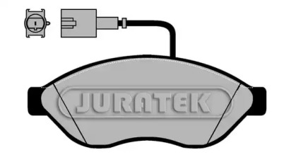 Комплект тормозных колодок (JURATEK: JCP021)