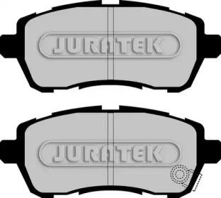 Комплект тормозных колодок (JURATEK: JCP025)