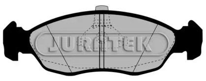 Комплект тормозных колодок (JURATEK: JCP1168)