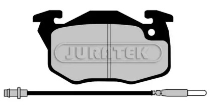 Комплект тормозных колодок (JURATEK: JCP393)