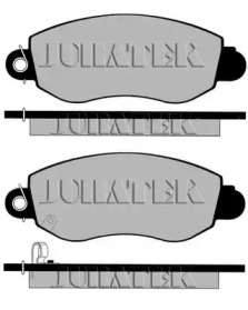 Комплект тормозных колодок (JURATEK: JCP5167)