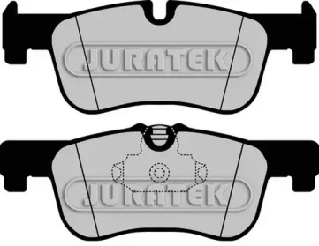 Комплект тормозных колодок (JURATEK: JCP8012)