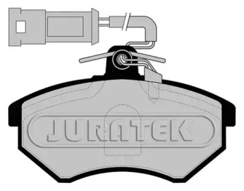 Комплект тормозных колодок (JURATEK: JCP774)