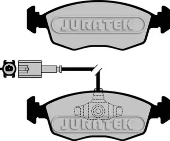 Комплект тормозных колодок (JURATEK: JCP8031)