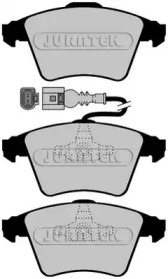 Комплект тормозных колодок (JURATEK: JCP1643)