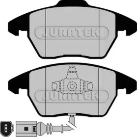 Комплект тормозных колодок (JURATEK: JCP1641)