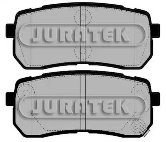 Комплект тормозных колодок (JURATEK: JCP187)