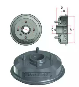 Тормозный барабан (JURATEK: JDR041)