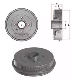 Тормозный барабан (JURATEK: JDR067)