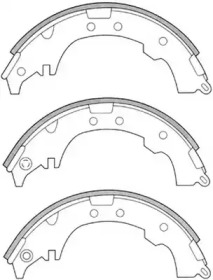 Комлект тормозных накладок (FIT: FT1198)