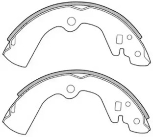 Комлект тормозных накладок (FIT: FT2128)