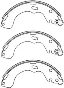 Комлект тормозных накладок (FIT: FT5235)