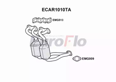 Катализатор (EuroFlo: ECAR1010TA)