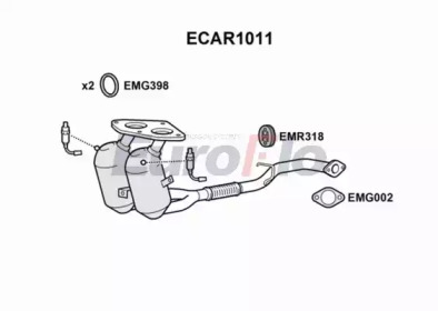 Катализатор (EuroFlo: ECAR1011)