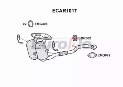 Катализатор (EuroFlo: ECAR1017)