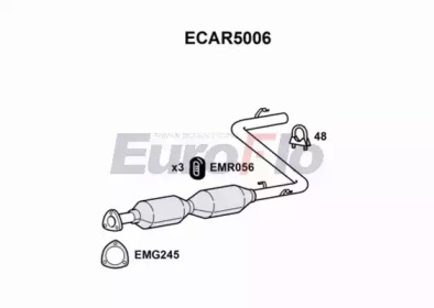 Катализатор (EuroFlo: ECAR5006)