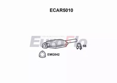 Катализатор (EuroFlo: ECAR5010)