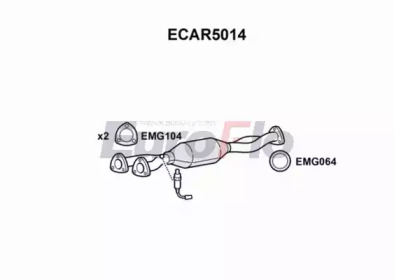 Катализатор (EuroFlo: ECAR5014)