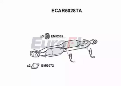 Катализатор (EuroFlo: ECAR5028TA)