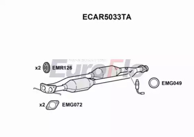 Катализатор (EuroFlo: ECAR5033TA)