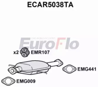 Катализатор (EuroFlo: ECAR5038TA)