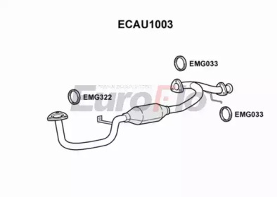 Катализатор (EuroFlo: ECAU1003)