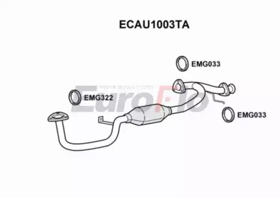 Катализатор (EuroFlo: ECAU1003TA)