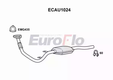 Катализатор (EuroFlo: ECAU1024)