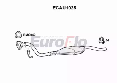 Катализатор (EuroFlo: ECAU1025)