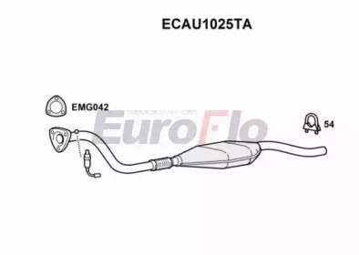 Катализатор (EuroFlo: ECAU1025TA)