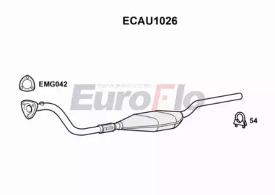 Катализатор (EuroFlo: ECAU1026)