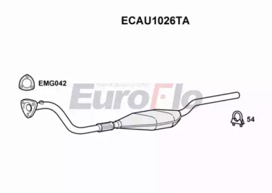 Катализатор (EuroFlo: ECAU1026TA)