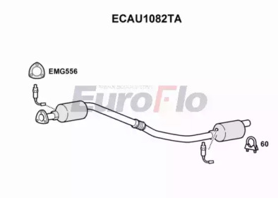 Катализатор (EuroFlo: ECAU1082TA)