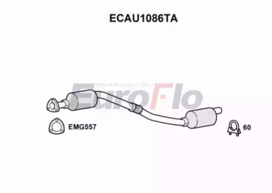 Катализатор (EuroFlo: ECAU1086TA)