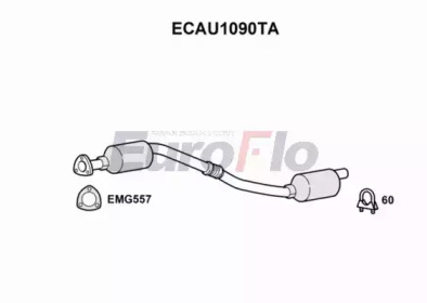 Катализатор (EuroFlo: ECAU1090TA)