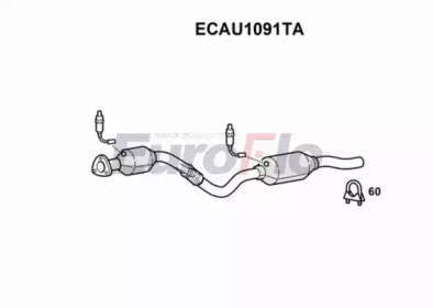 Катализатор (EuroFlo: ECAU1091TA)