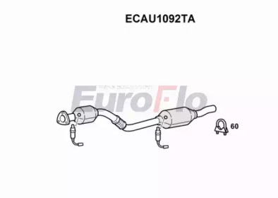 Катализатор (EuroFlo: ECAU1092TA)