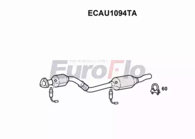 Катализатор (EuroFlo: ECAU1094TA)