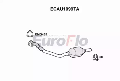 Катализатор (EuroFlo: ECAU1099TA)