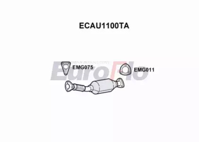 Катализатор (EuroFlo: ECAU1100TA)