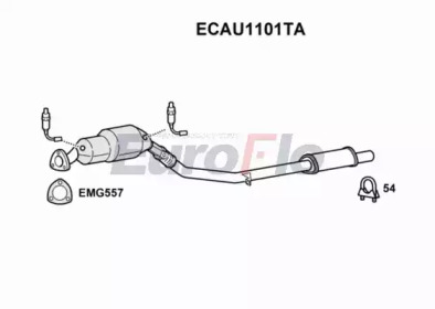 Катализатор (EuroFlo: ECAU1101TA)