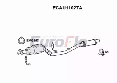 Катализатор (EuroFlo: ECAU1102TA)