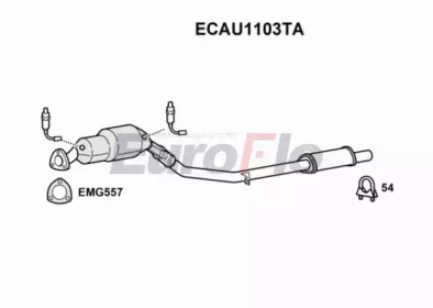 Катализатор (EuroFlo: ECAU1103TA)