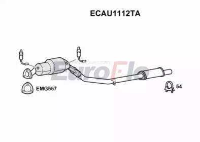 Катализатор (EuroFlo: ECAU1112TA)